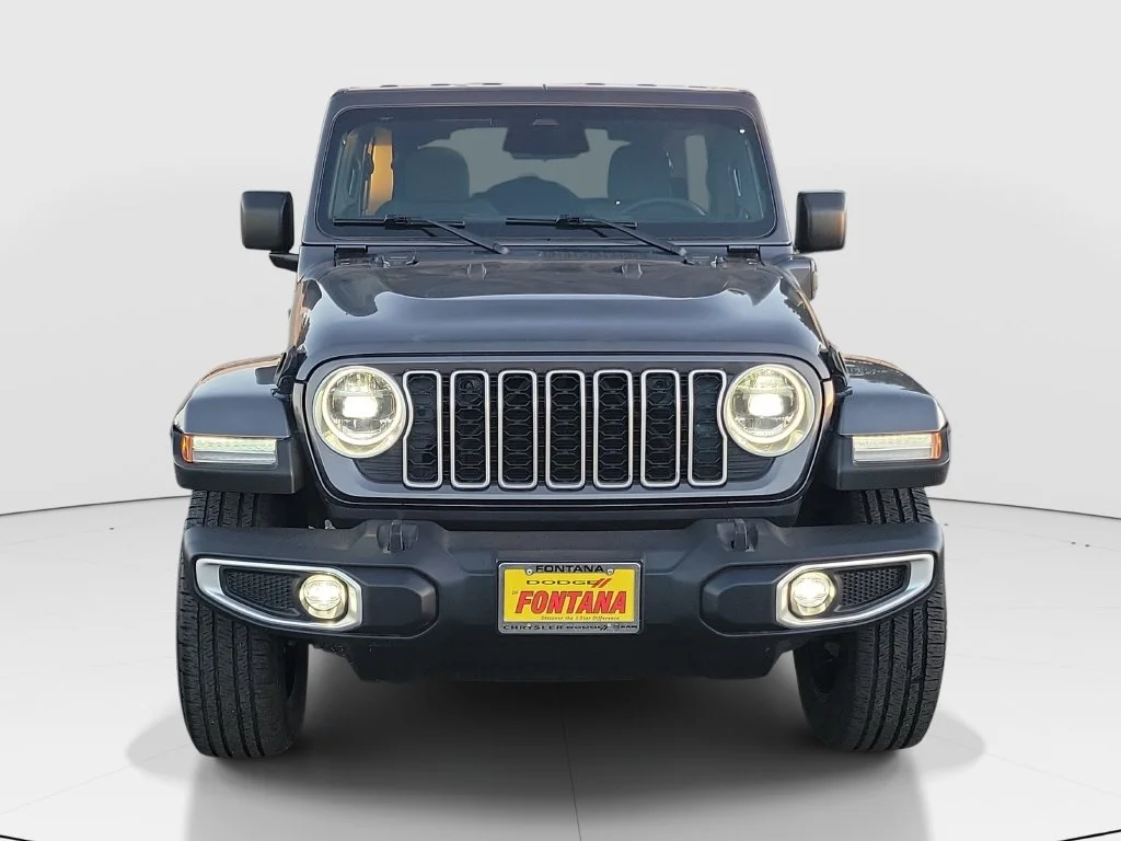 Certified Used 2025 Gray Jeep Sahara 4xe image 8