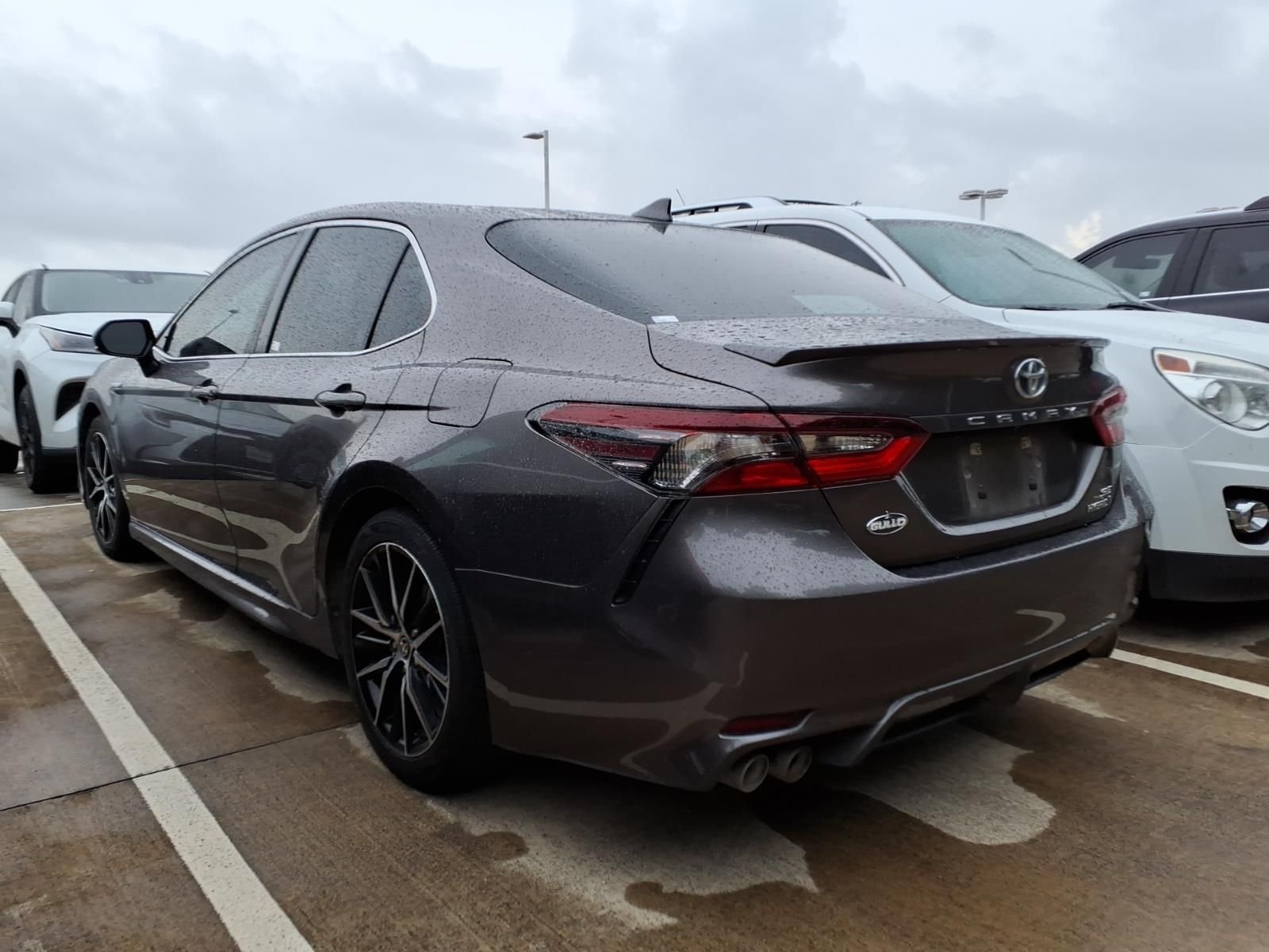 Certified Used 2021 Predawn Gray Mica Toyota SE image 2