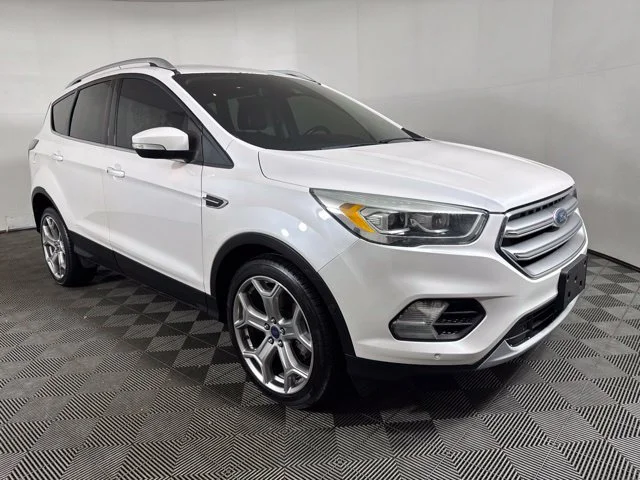 Used 2017 White Ford Titanium image 1