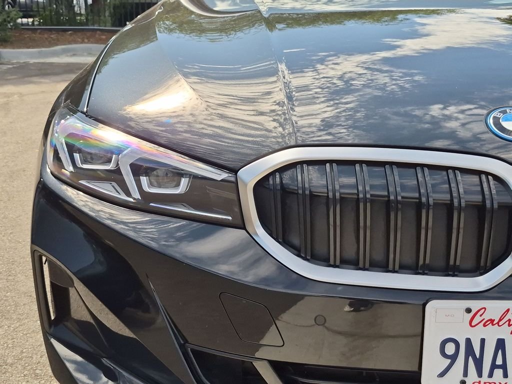 Used 2024 Black BMW 330e xDrive image 22