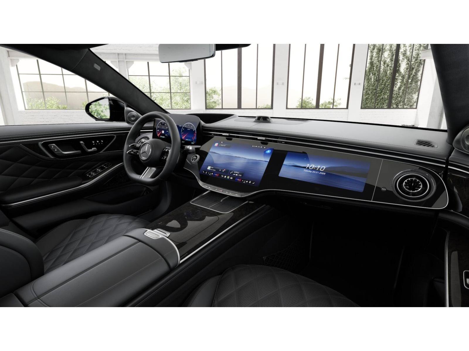 New 2027 Black Mercedes-Benz S 580 image 6