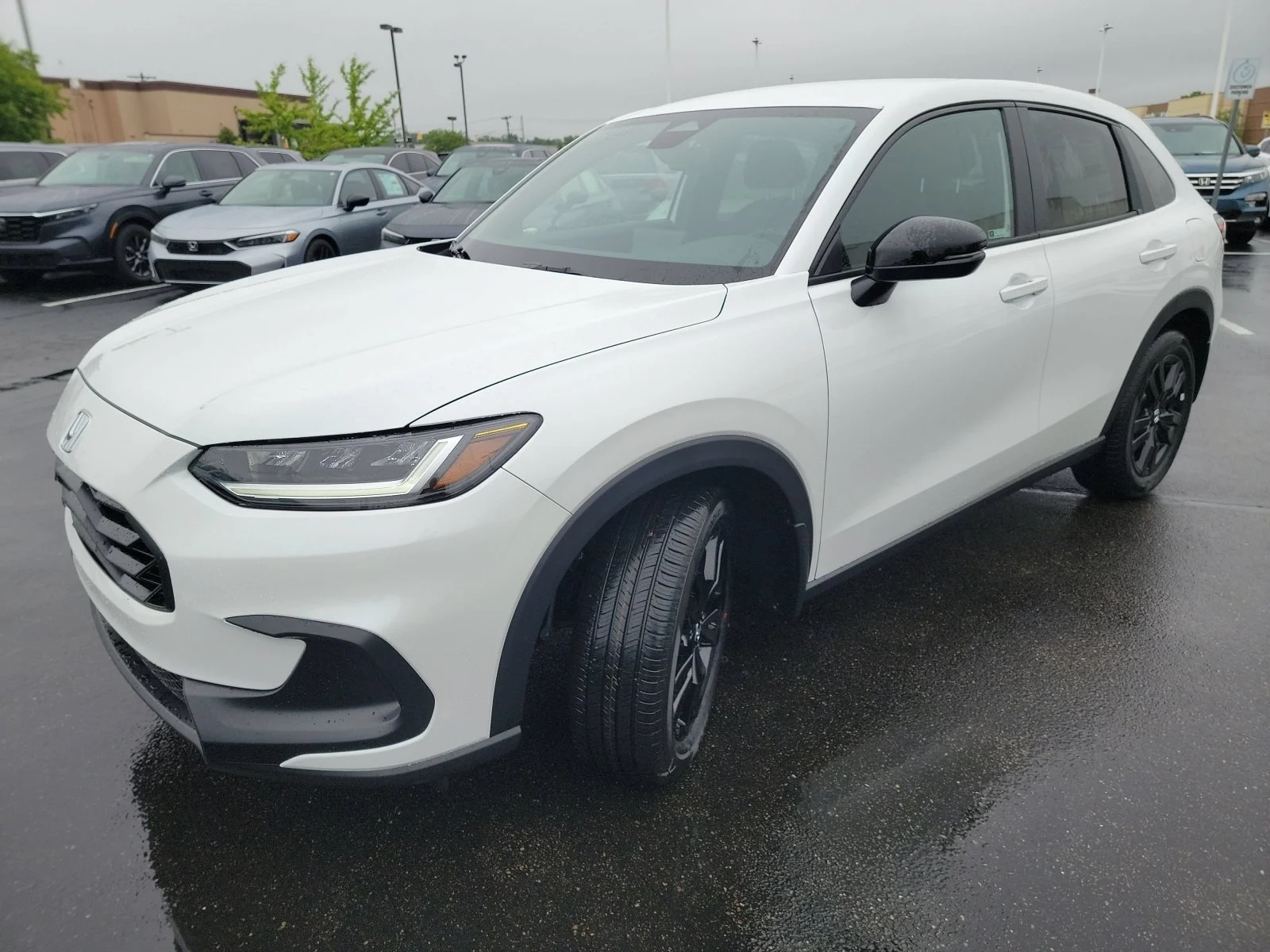 New 2027 Platinum White Pearl Honda Sport image 3