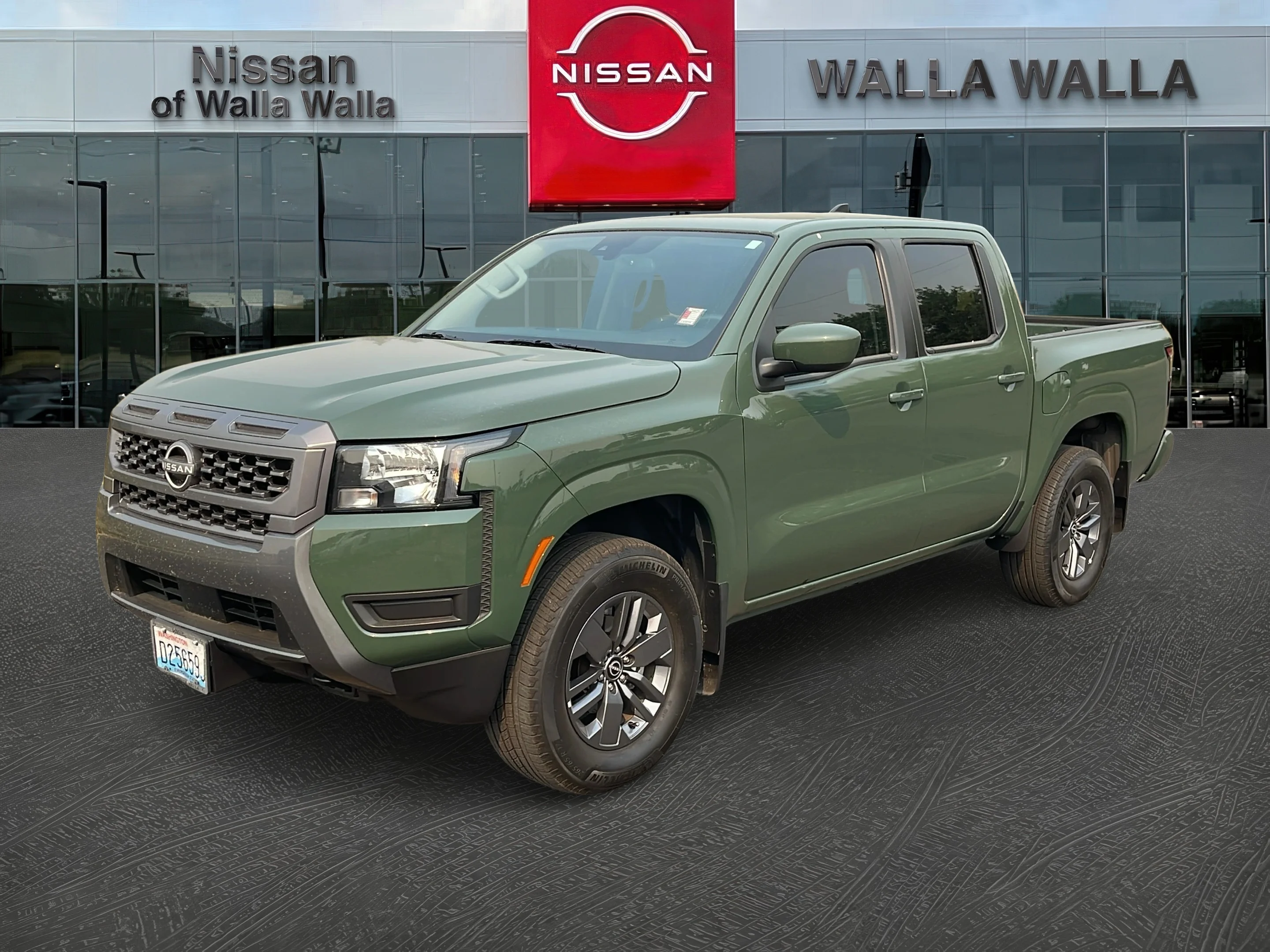 Used 2025 Tactical Green Metallic Nissan SV image 3
