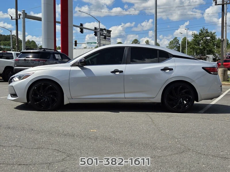 Used 2020 Brilliant Silver Metallic NISSAN SV CVT image 2