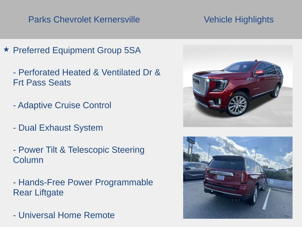 Used 2024 Red GMC Denali image 9