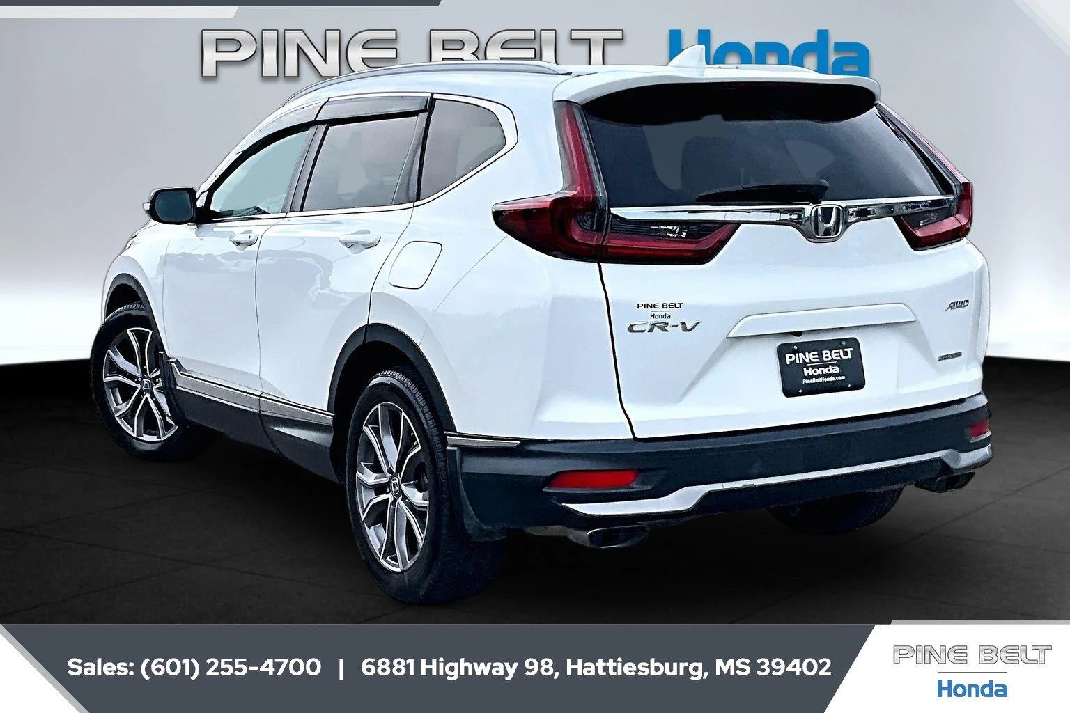 Used 2021 Platinum White Pearl Honda Touring image 2