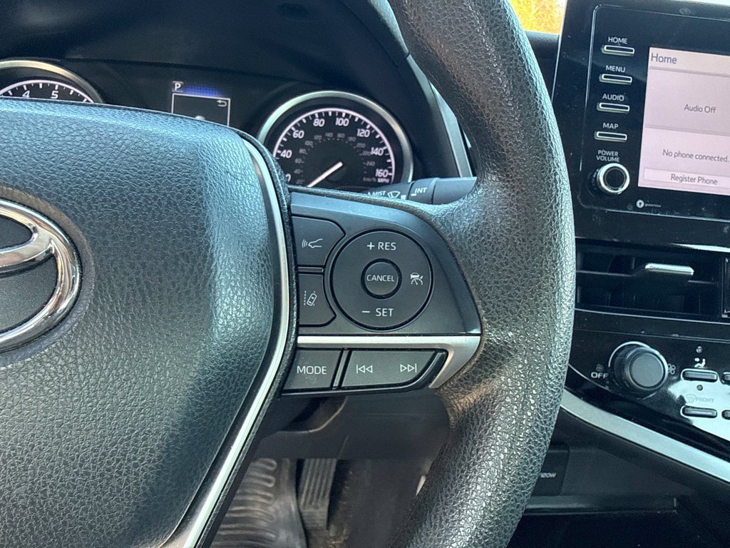 Used 2021 Midnight Black Metallic Toyota LE image 12