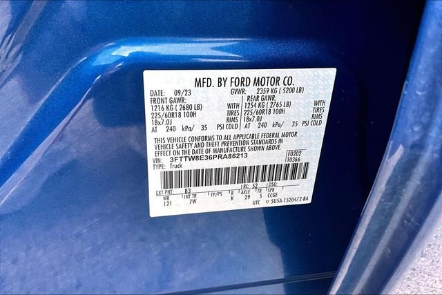 Used 2023 Blue Ford XLT image 30