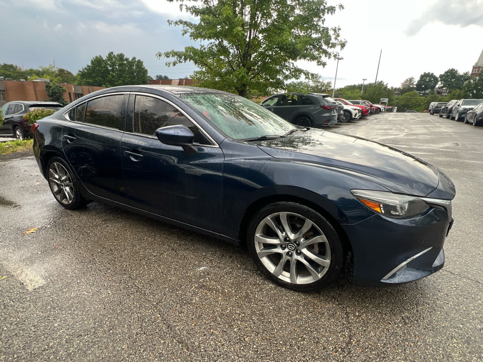 Used 2016 Deep Crystal Blue Mazda i Grand Touring image 7