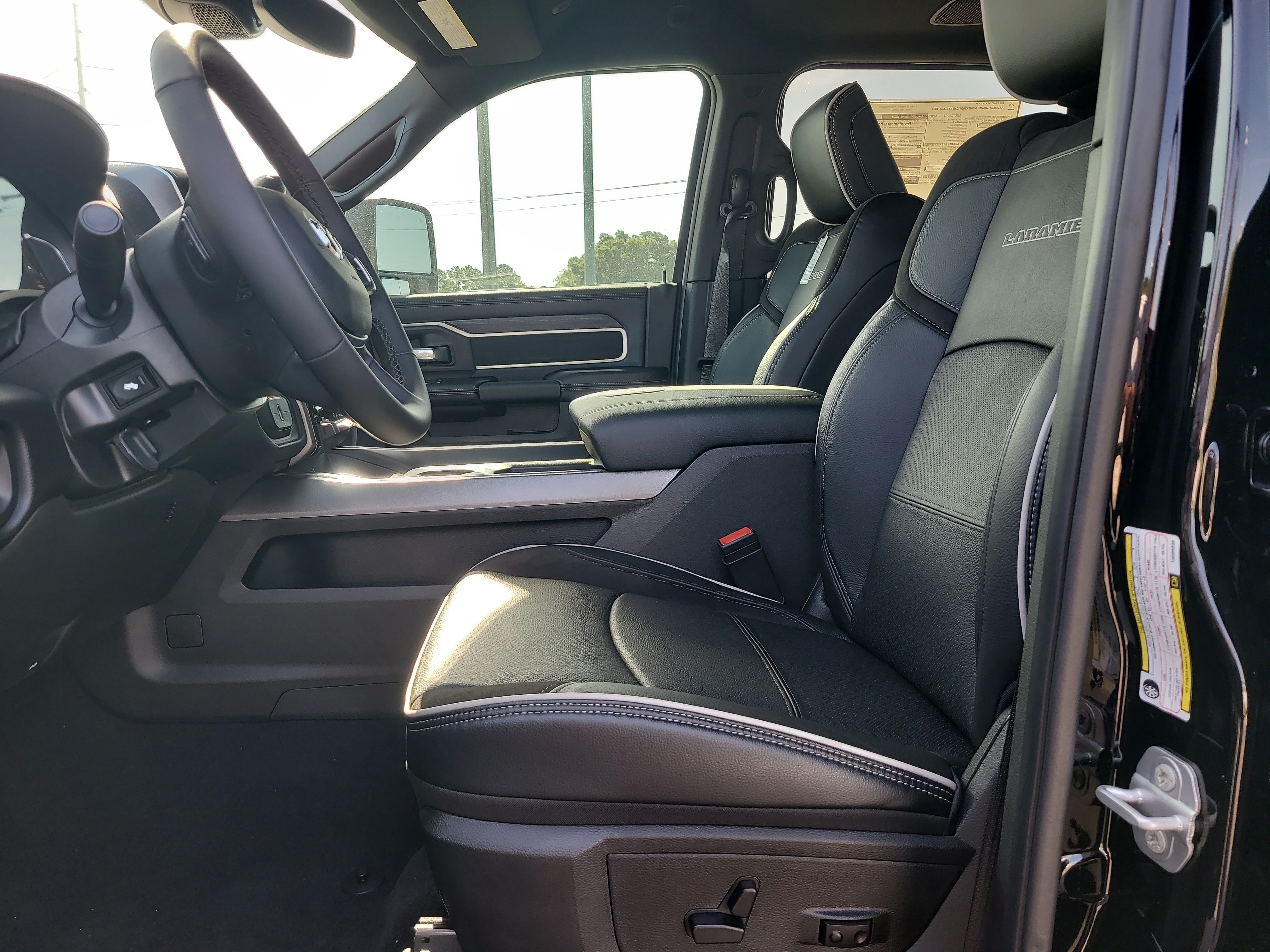 New 2026 Diamond Black Crystal Pearlcoat RAM Laramie image 13
