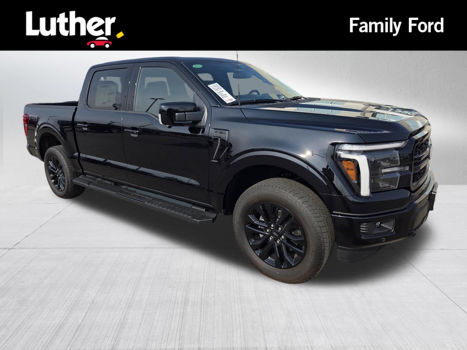 New 2026 Agate Black Metallic Ford LARIAT image 1