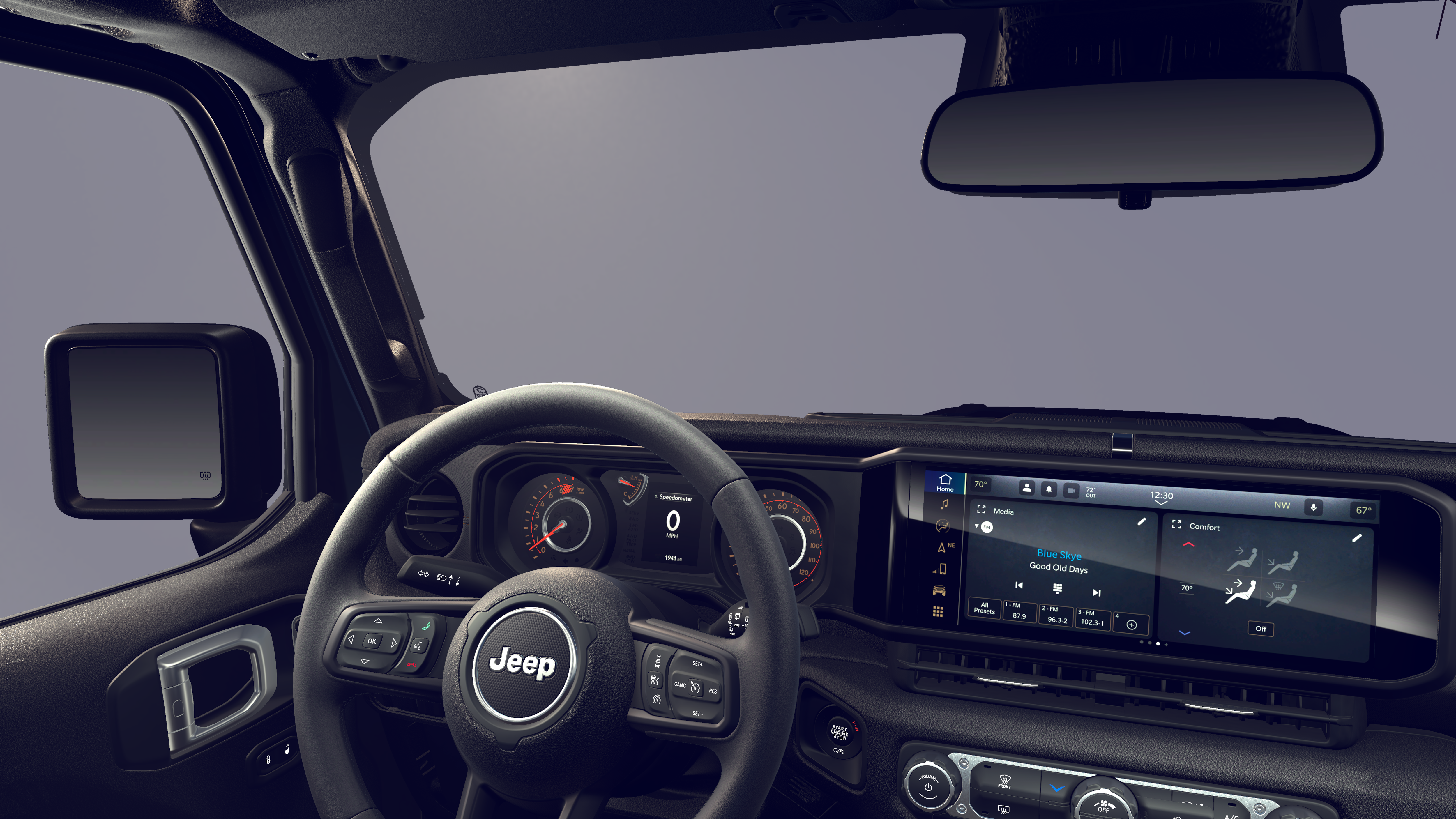 New 2026 Black Clear-Coat Exterior Paint Jeep Willys image 21