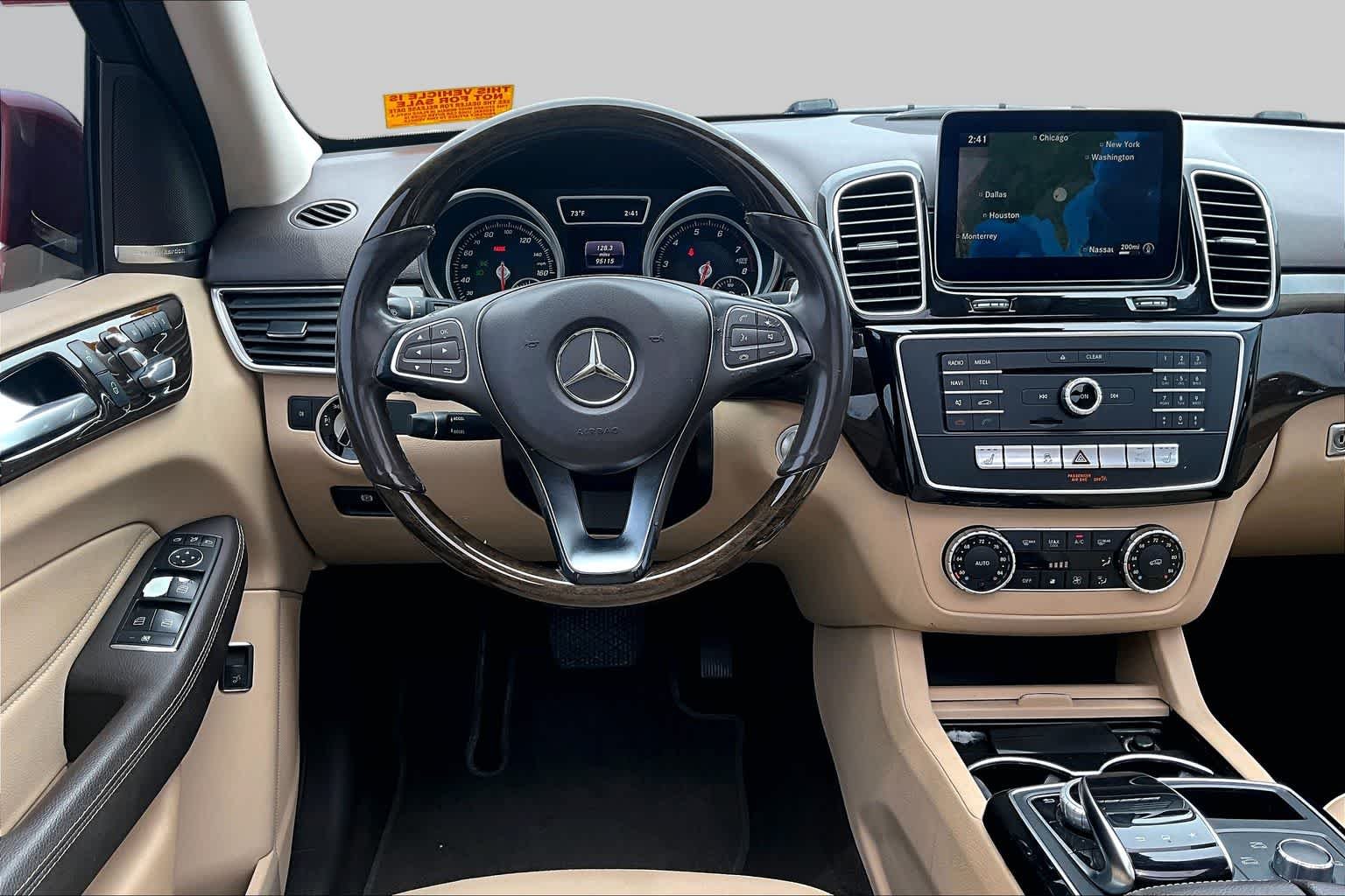 Used 2016 designo Cardinal Red Metallic Mercedes-Benz GLE 350 image 6