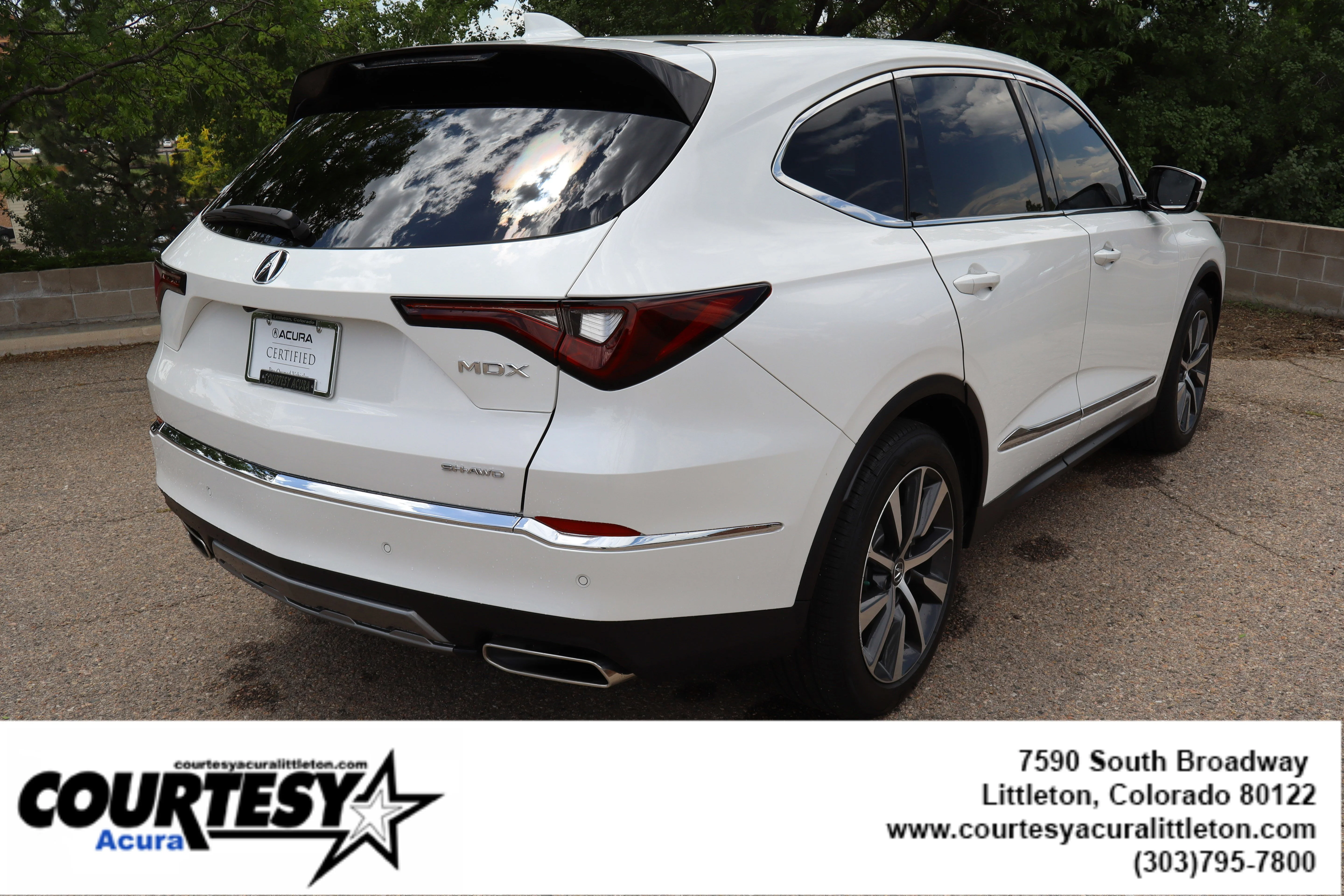 Certified Used 2026 Platinum White Pearl Acura SH-AWD with Technology Package image 6