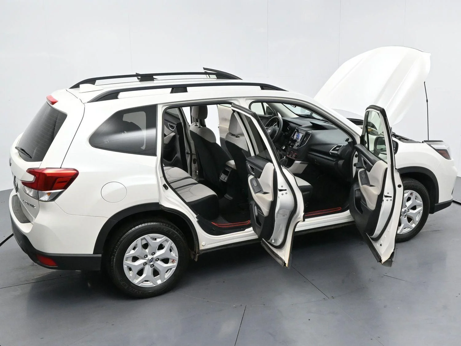 Used 2021 Crystal White Pearl Subaru Base image 37
