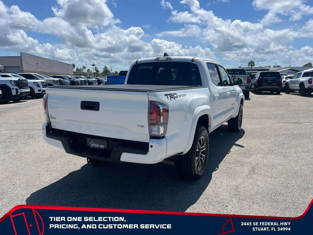 Used 2021 White Toyota TRD Sport image 5