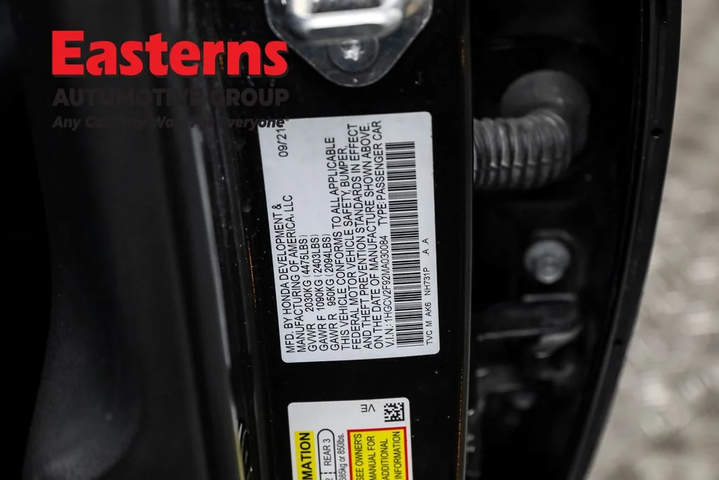 Used 2021 Black Honda Touring 2.0T image 35