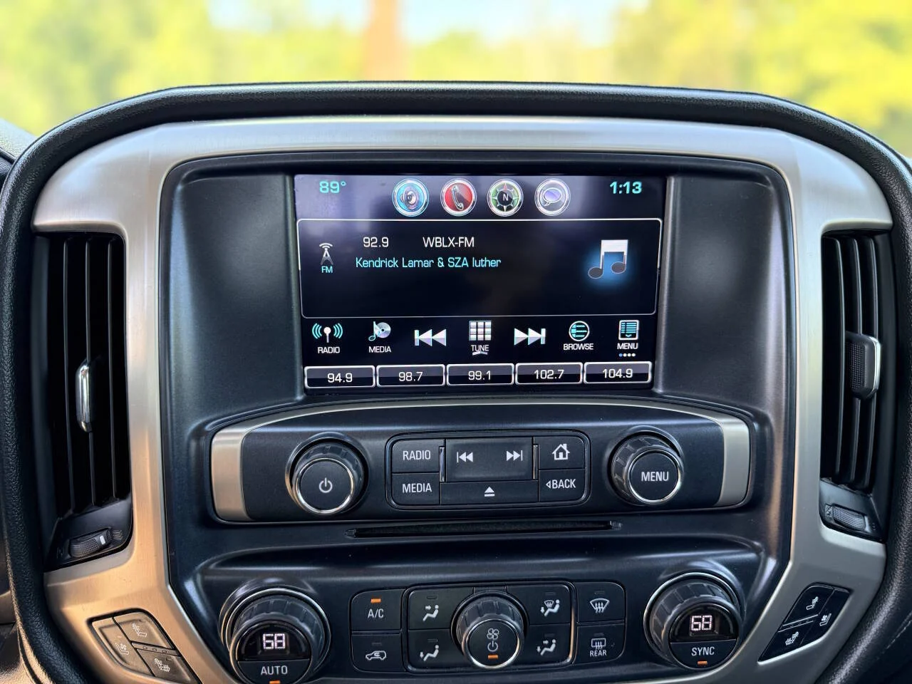 Used 2017 Black GMC Denali 4x4 4dr Crew Cab 5.8 ft. SB image 26