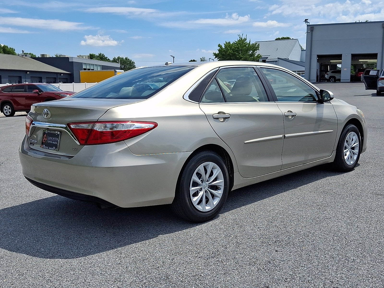 Used 2015 Creme Brulee Mica Toyota LE image 7
