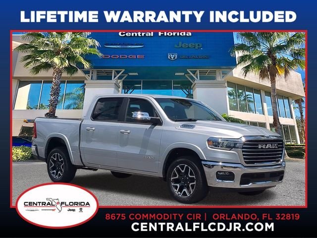 New 2026 Silver Zynith Exterior Paint RAM Laramie image 1