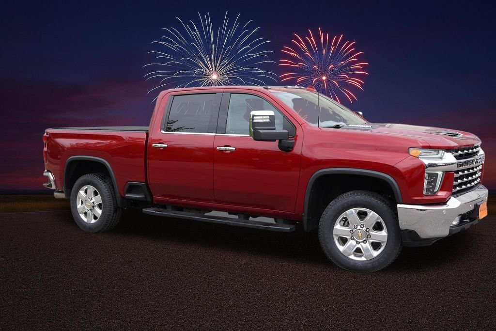 Used 2021 Cherry Red Tintcoat Chevrolet LTZ image 2