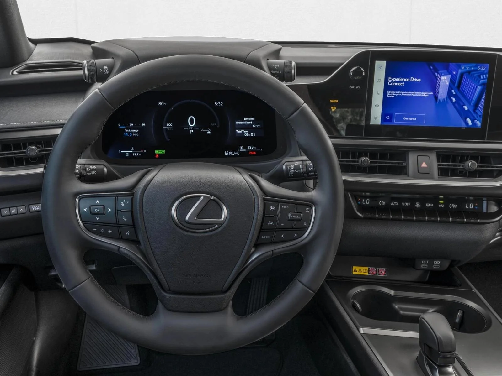 New 2026 Cloudburst Gray with Obsidian roof Lexus UX 300h F SPORT DESIGN image 4