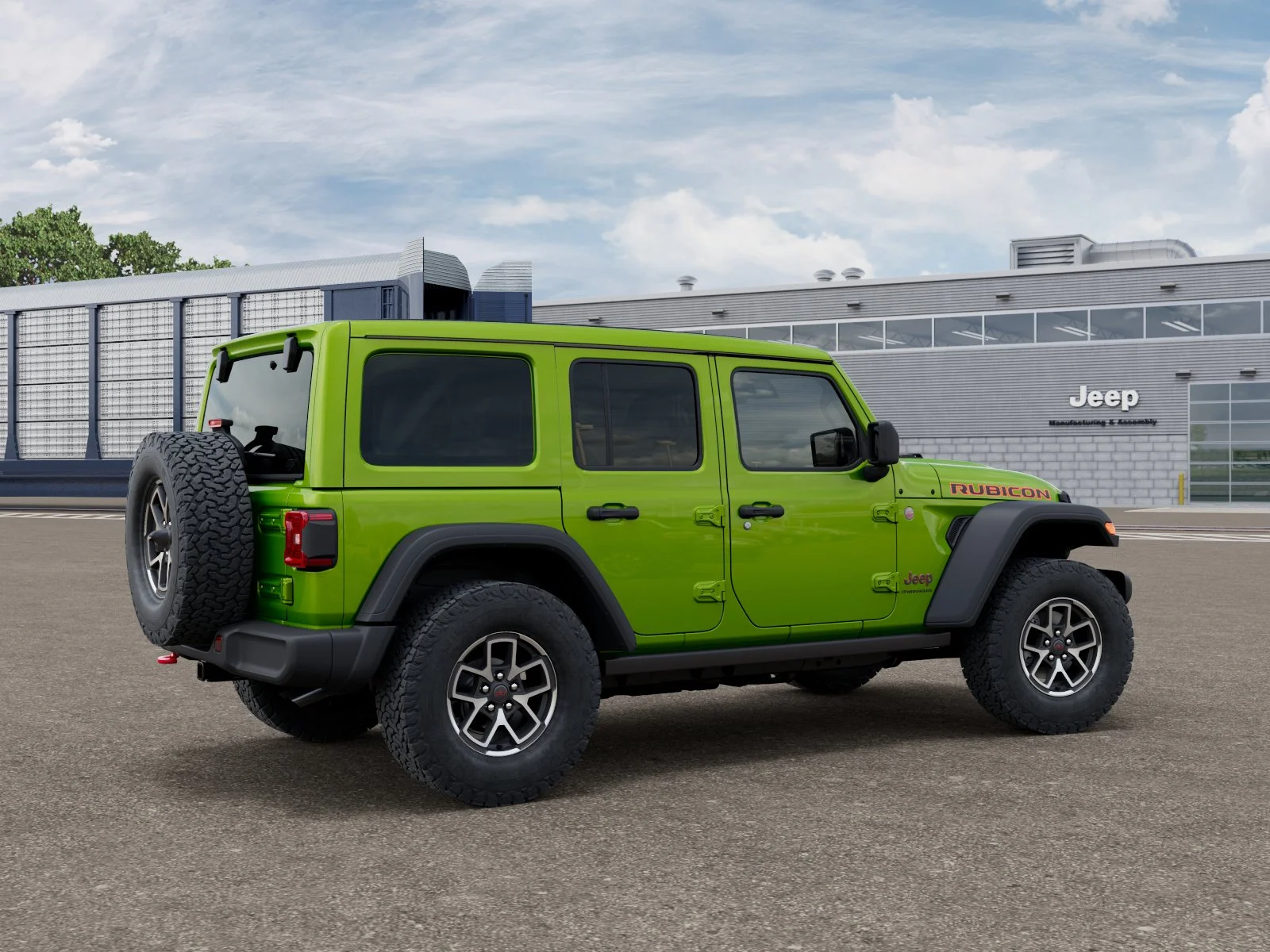 New 2026 Mojito Clear-Coat Exterior Paint Jeep Rubicon image 2