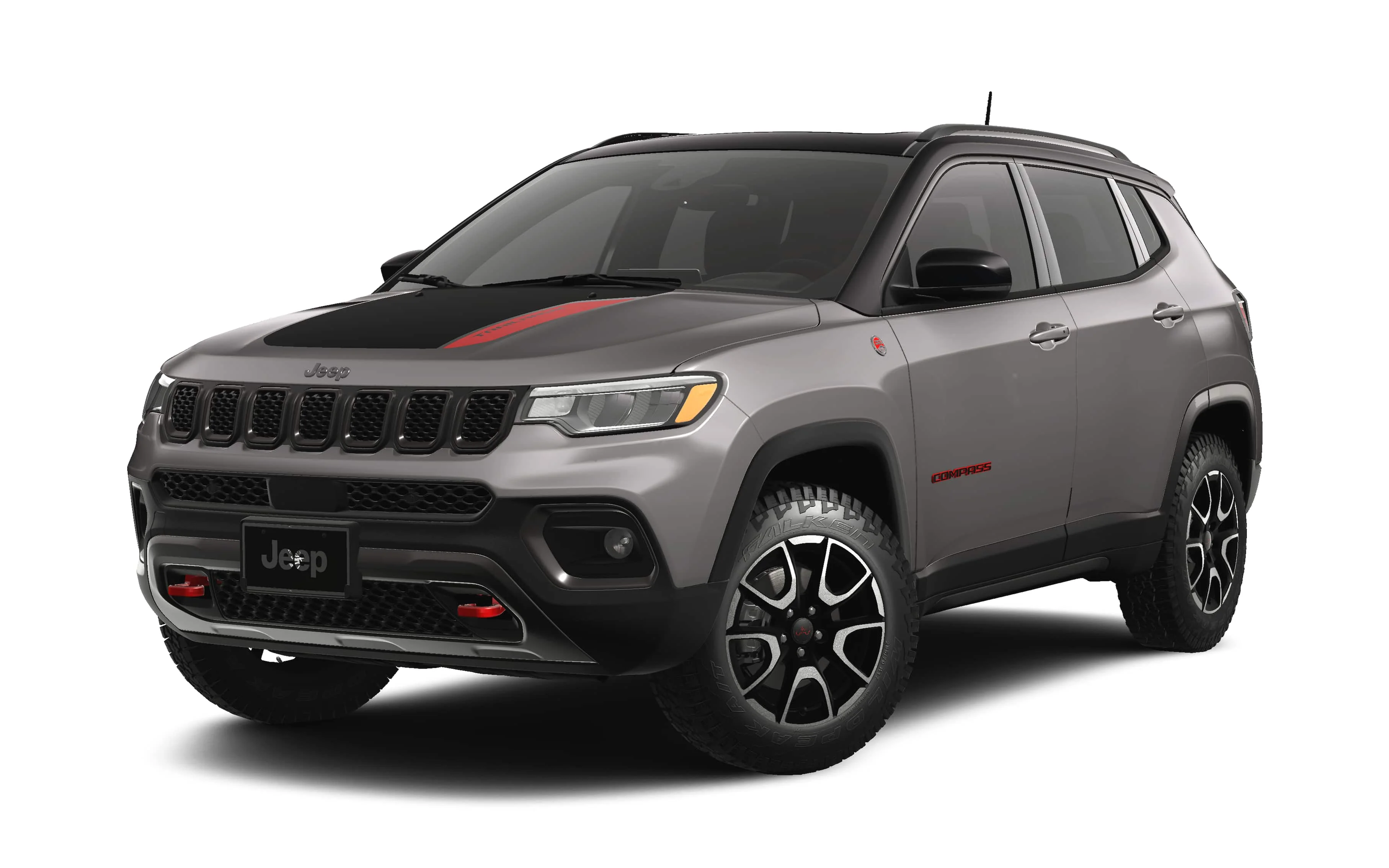 New 2026 Sting-Gray Clear-Coat Exterior Paint Jeep Trailhawk image 1