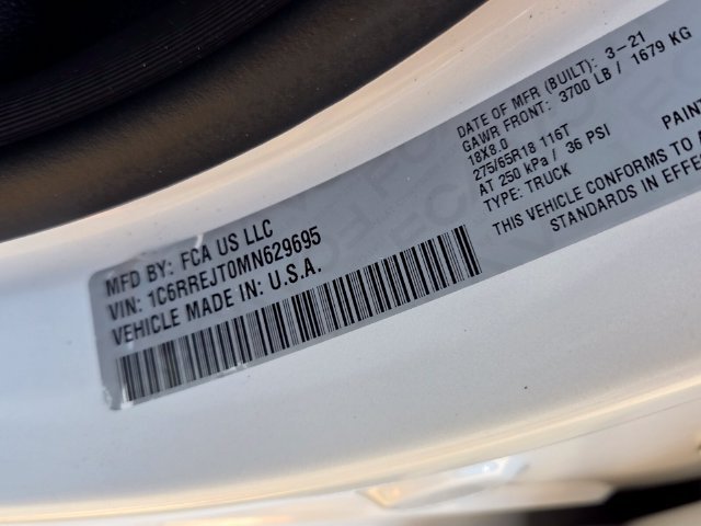 Used 2021 White Ram Laramie image 20