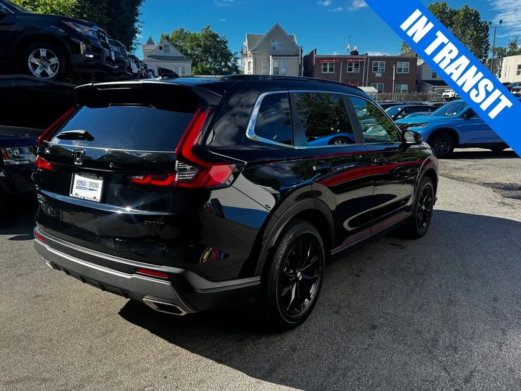 Certified Used 2024 Crystal Black Pearl Honda Sport image 3