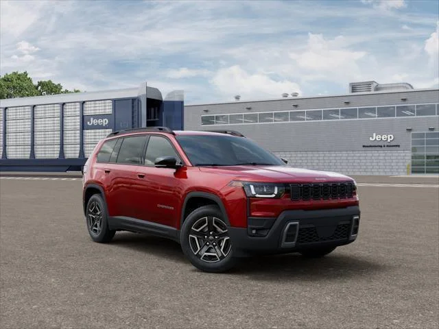 New 2026 Red Hot Pearl-Coat Exterior Paint Jeep Limited image 3