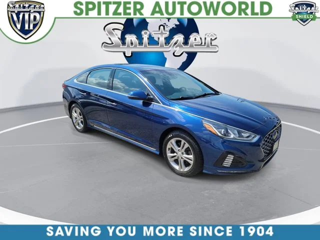 Used 2018 Blue Hyundai Sport image 2