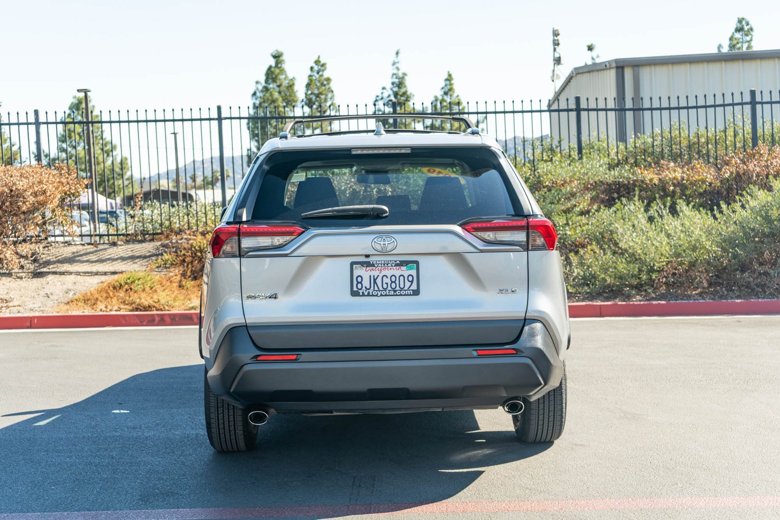 Used 2019 Silver Sky Metallic Toyota XLE image 8