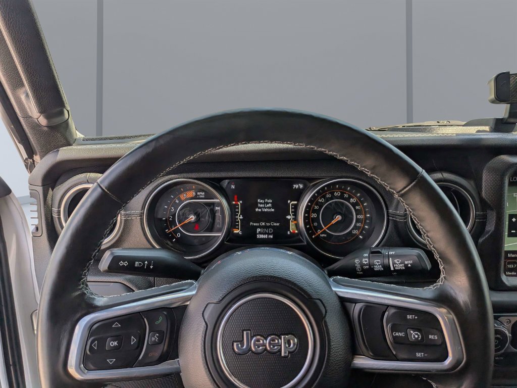 Used 2021 White Jeep Unlimited Sahara image 35