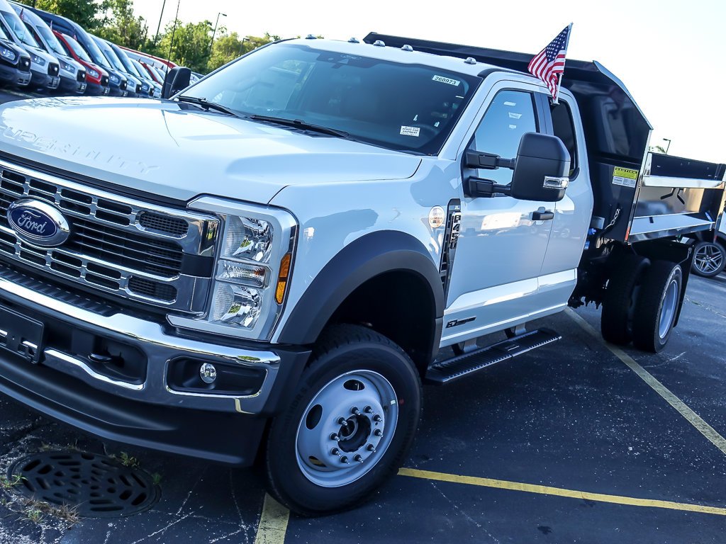New 2026 Oxford White Ford 11' Dump Body image 4