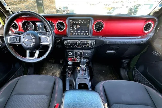 Used 2021 Green Jeep Unlimited Rubicon image 7