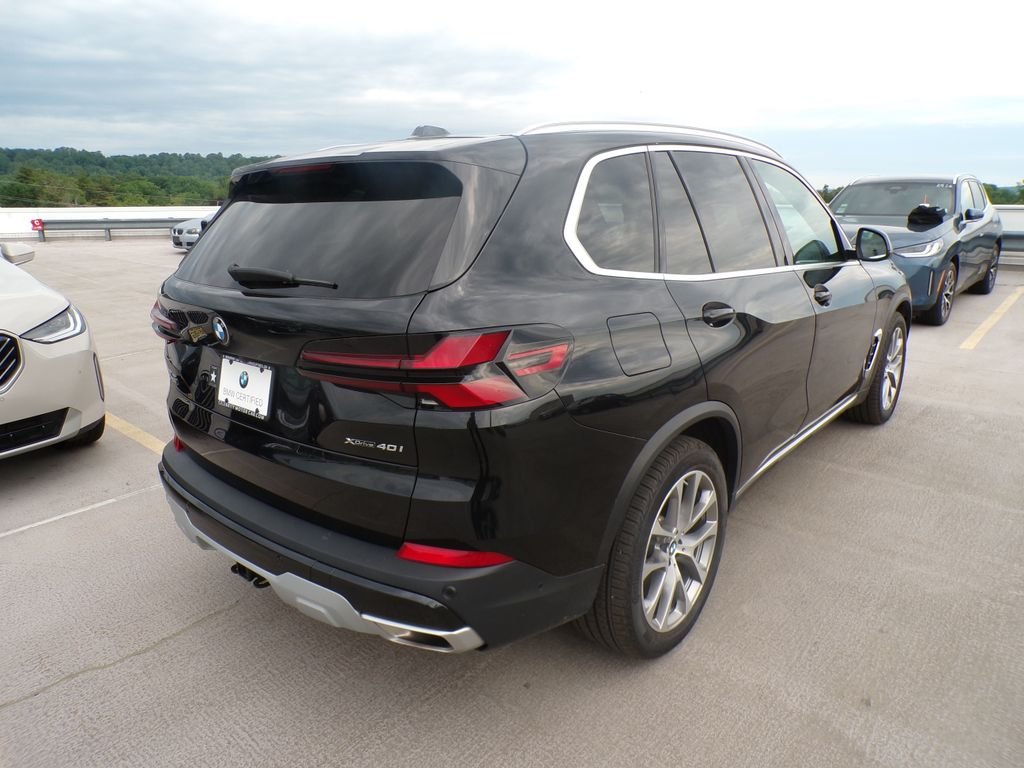 Certified Used 2024 Black Sapphire Metallic BMW xDrive40i image 6