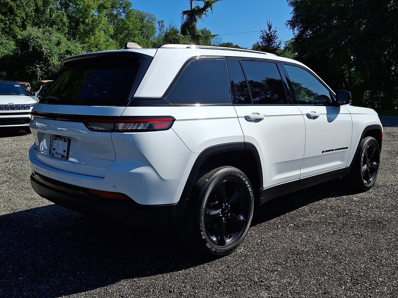 Used 2023 Bright White Clearcoat Jeep Altitude image 6
