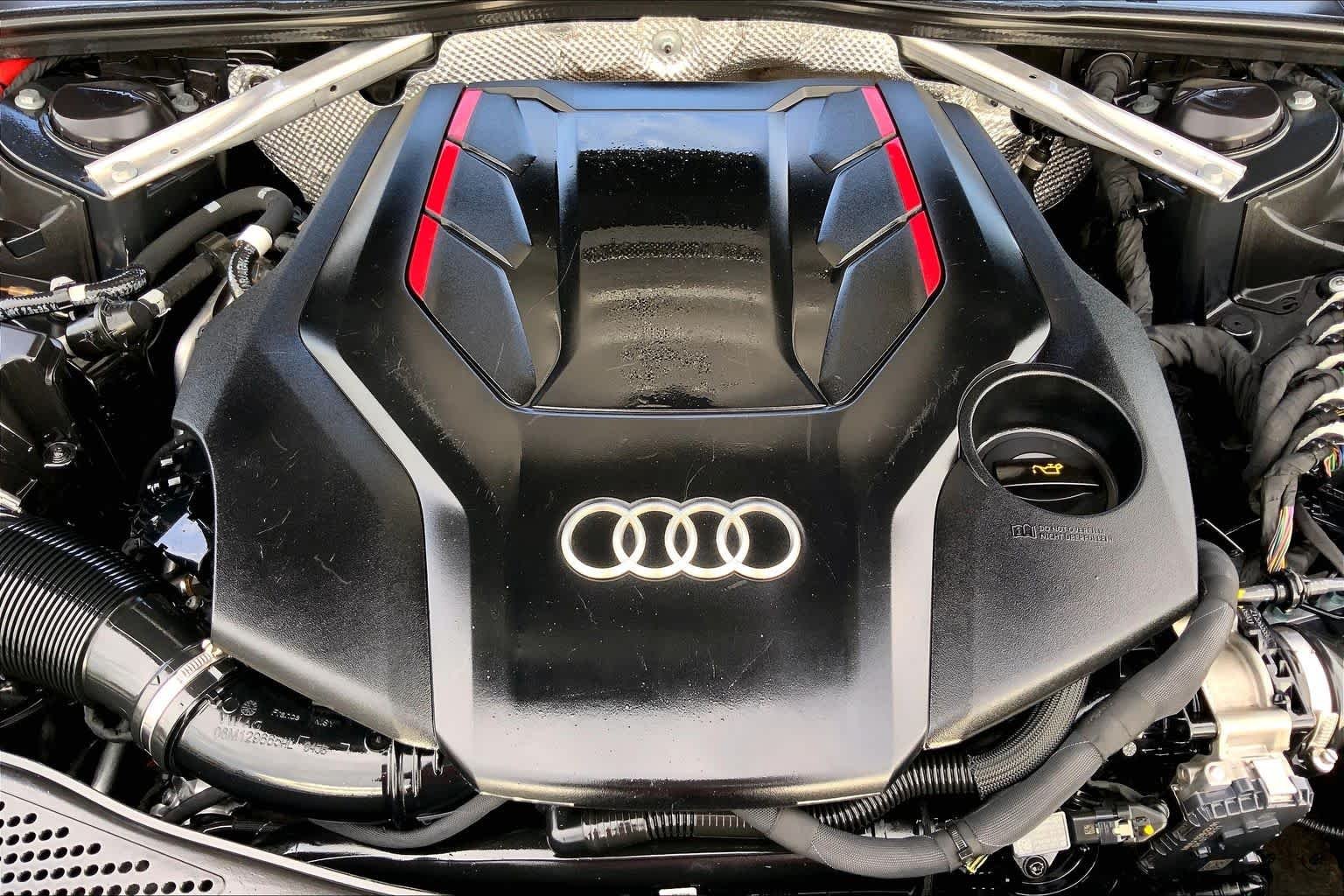 Used 2022 Daytona Gray Pearl Effect Audi Premium Plus image 32