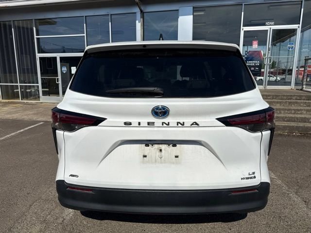 Used 2022 White Toyota LE image 4