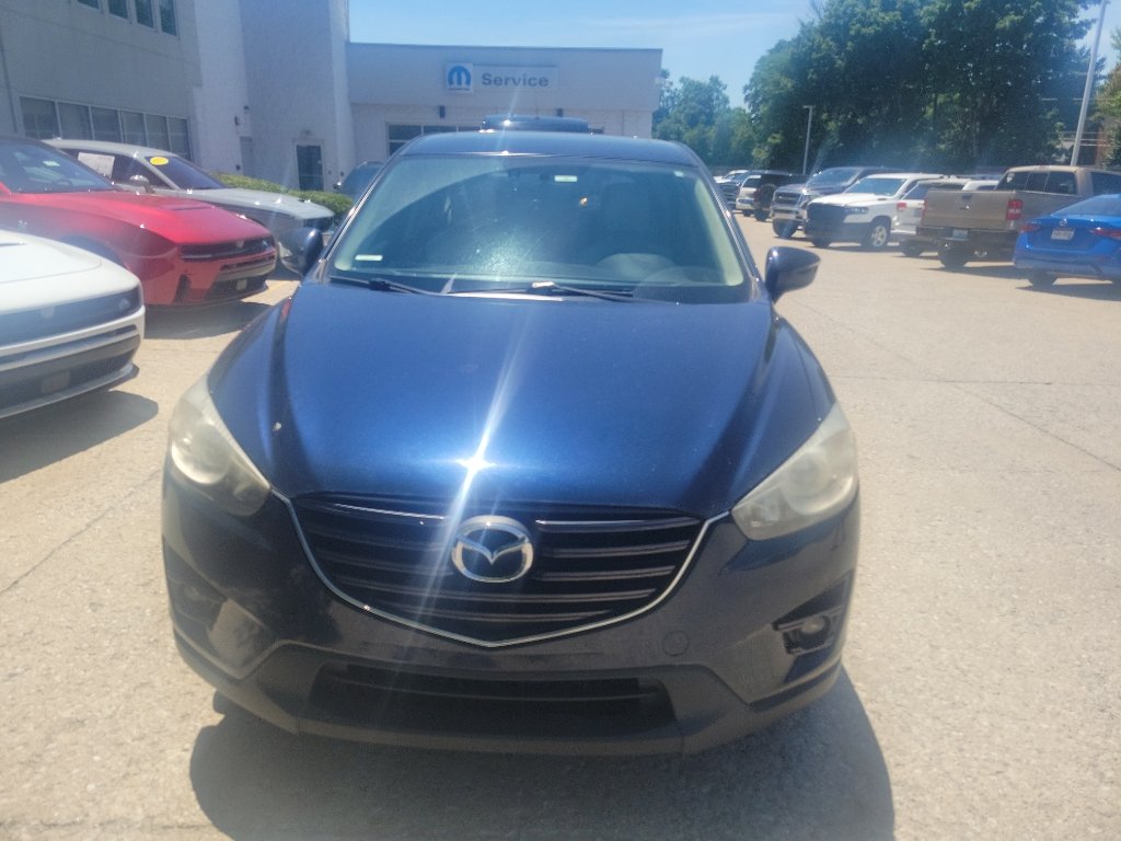 Used 2016 Deep Crystal Blue Mica Mazda Grand Touring image 2