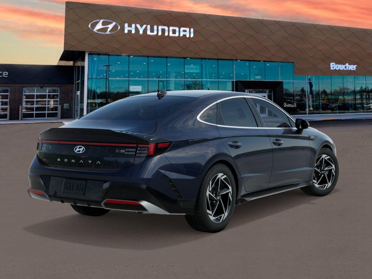 New 2026 Carbon Blue Hyundai SEL Sport image 4