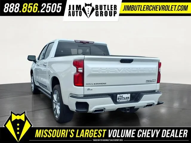 Used 2024 Iridescent Pearl Tricoat Chevrolet High Country image 2