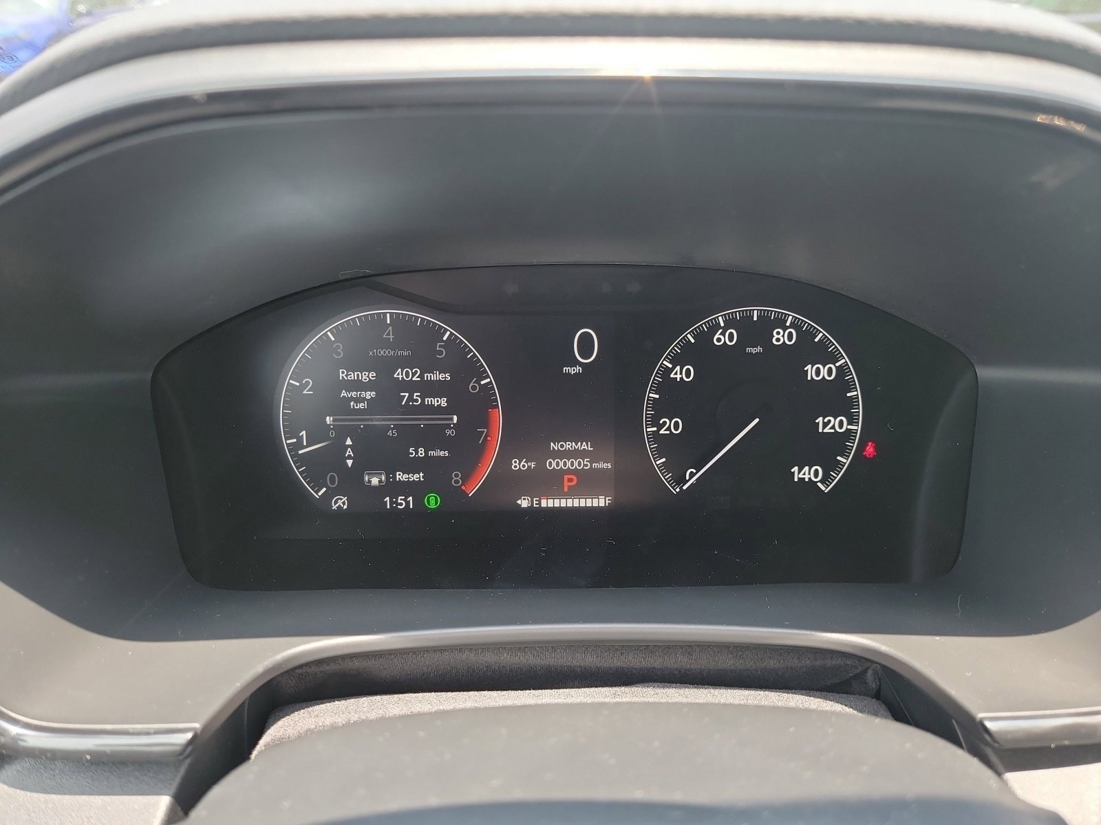 New 2026 Urban Gray Pearl Honda LX image 12