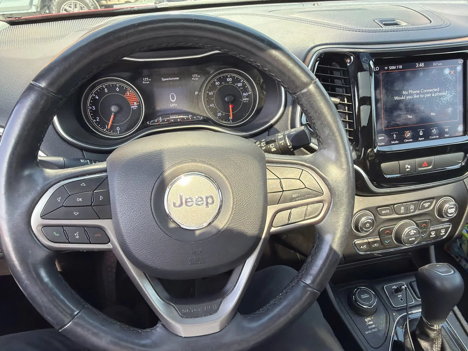 Used 2019 Velvet Red Pearlcoat Jeep Limited image 7