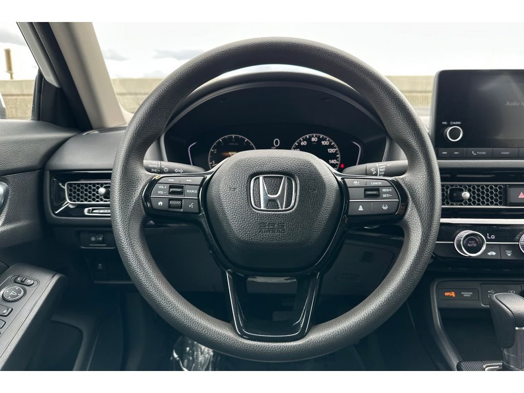 Certified Used 2025 Platinum White Pearl Honda 4D LX image 34