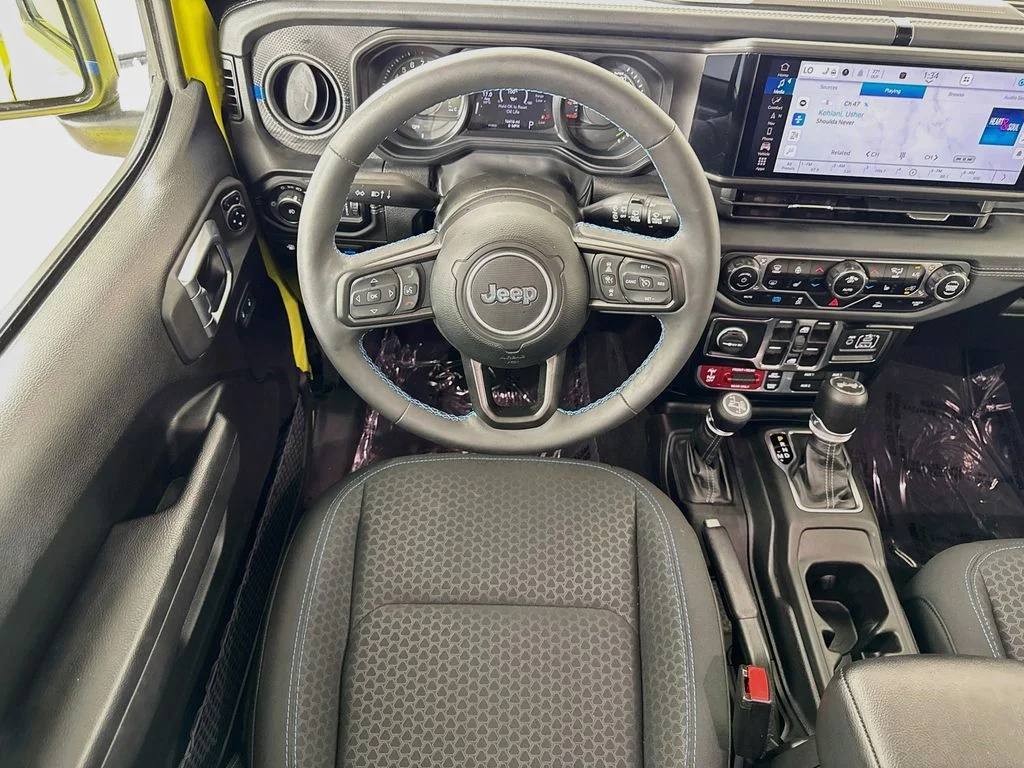 Used 2024 Yellow Jeep Rubicon 4xe image 21