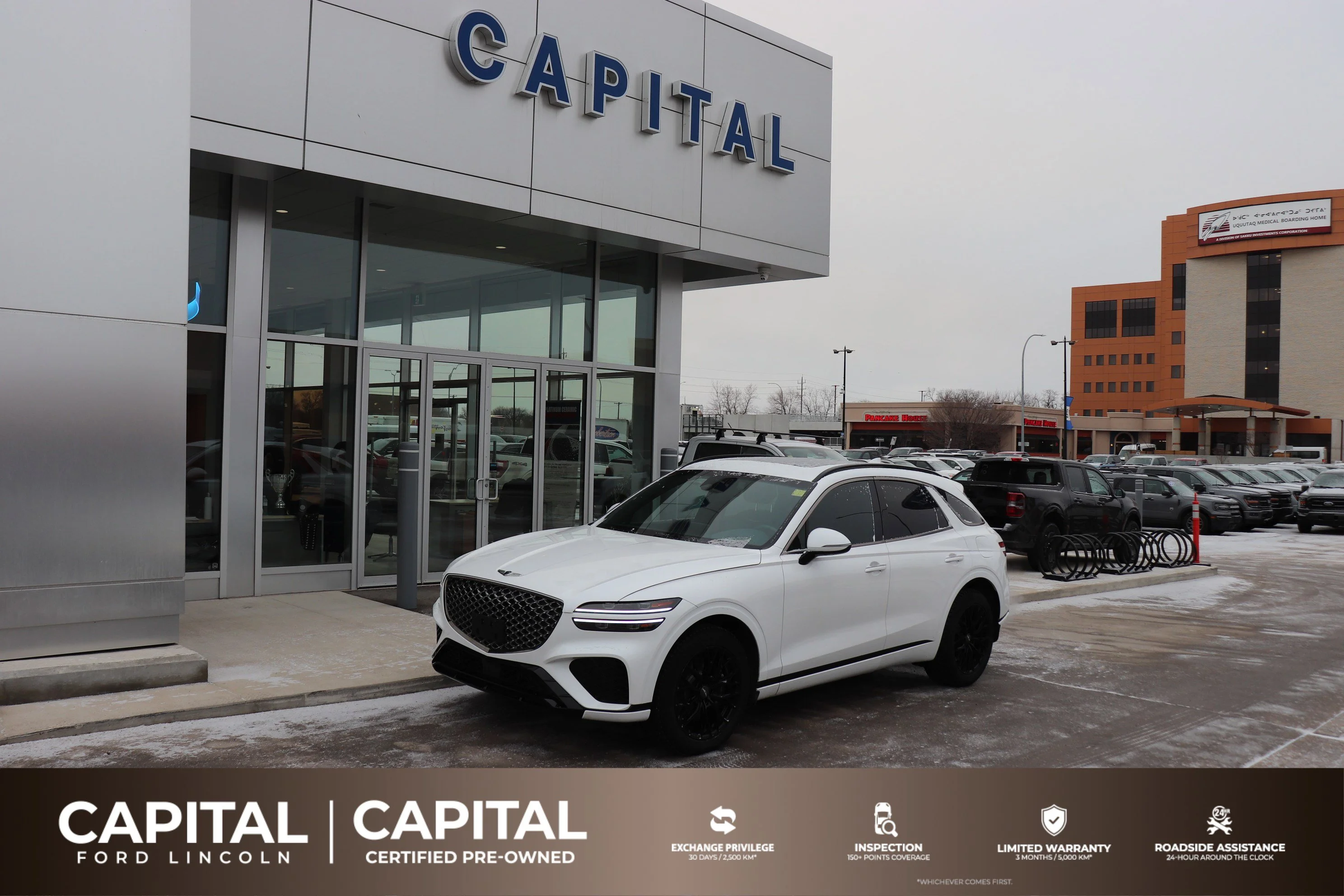 Used 2023 White Genesis 3.5T Sport image 1