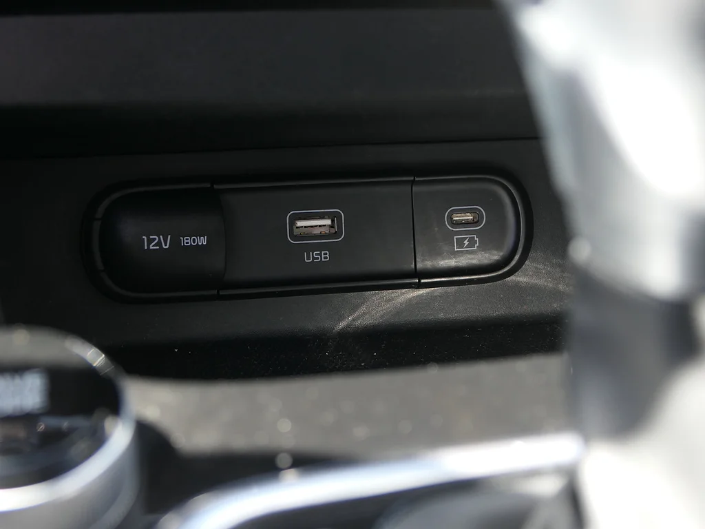 Used 2024 Dark Ocean Blue/Clear White Roof Kia S image 19