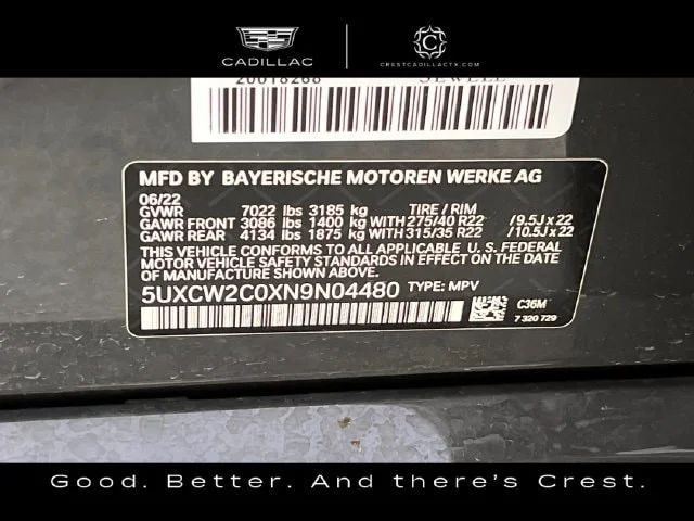 Used 2022 Gray BMW xDrive40i image 30